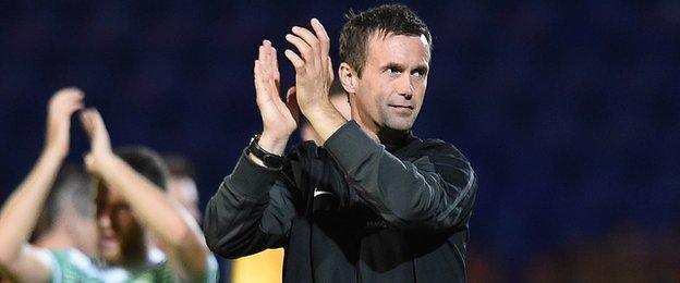 Celtic manager Ronny Deila