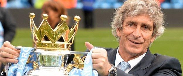 Manchester City manager Manuel Pellegrini