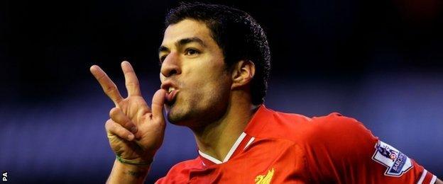 Luis Suarez scored 31 Premier League goals for Liverpool last season