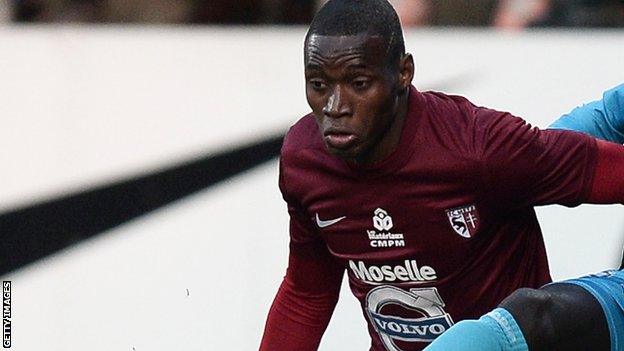 Diafra Sakho while playing for Metz