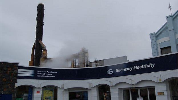 Guernsey Electricity shop and power station