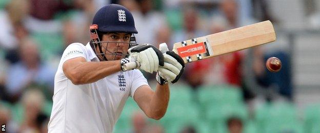 England captain Alastair Cook