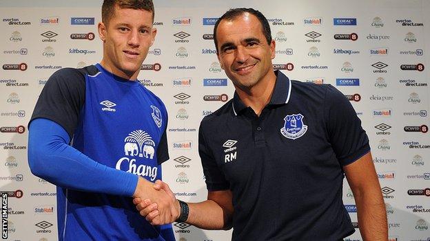 Ross Barkley, Roberto Martinez