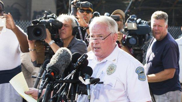 Ferguson police chief Thomas Jackson