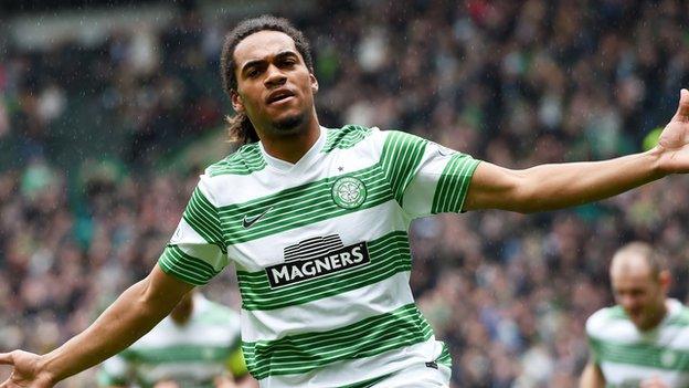 Jason Denayer celebrates