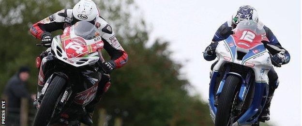 Dan Kneen's winning margin over Dean Harrison in the opening Superstock race at the Ulster Grand Prix was the closest finish in the meeting's history