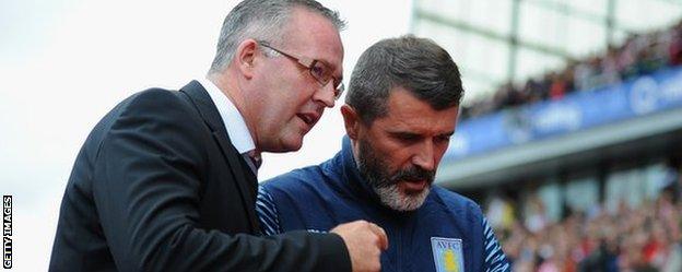 Paul Lambert and Roy Keane