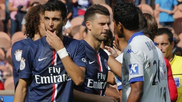 Thiago Motta and Brandao