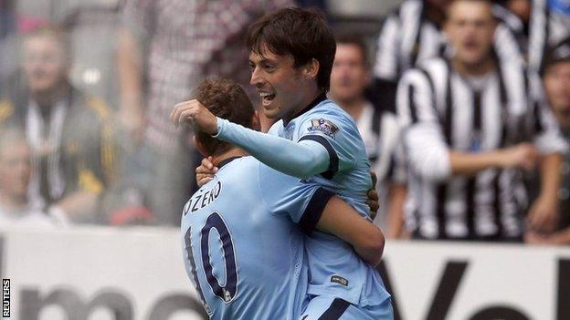 Manchester City's David Silva