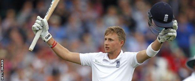 England's Joe Root