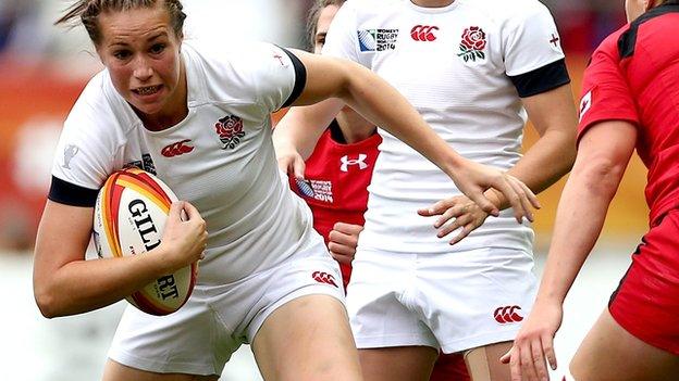 Emily Scarratt - England v Canada