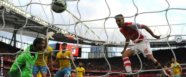 Aaron Ramsey scored for Arsenal