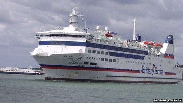 The Barfleur ferry