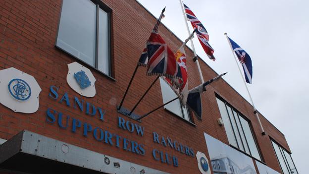 Belfast's Sandy Row Rangers Supporters Club