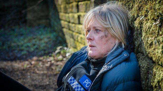 Sarah Lancashire as Catherine Cawood in Happy Valley