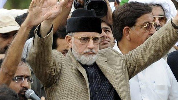 Tahirul Qadri - 16 August at Islamabad rally