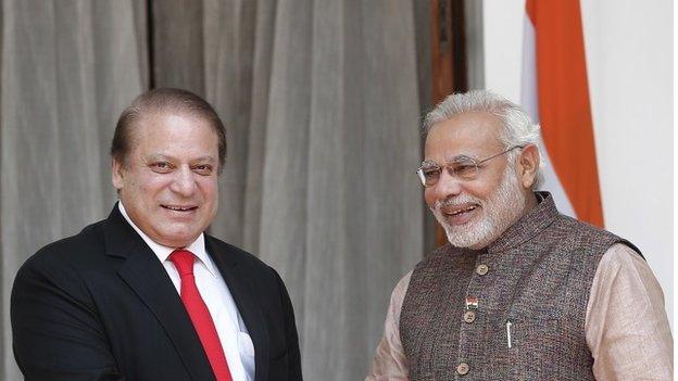 Modi and Sharif - 2014