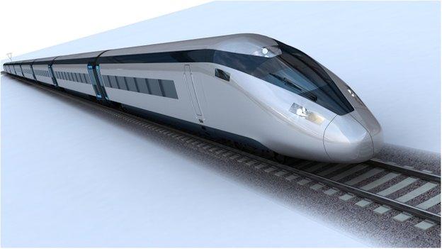 HS2 train