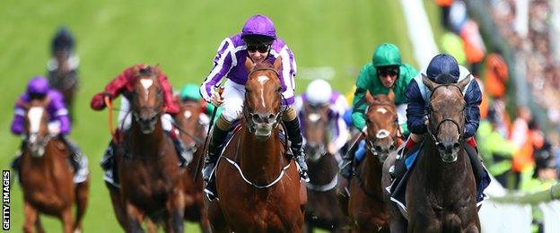 Australia, ridden by Joseph O'Brien, won the Epsom Derby