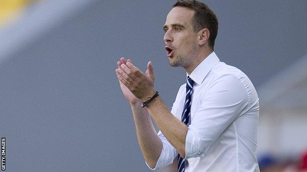 England women's coach Mark Sampson