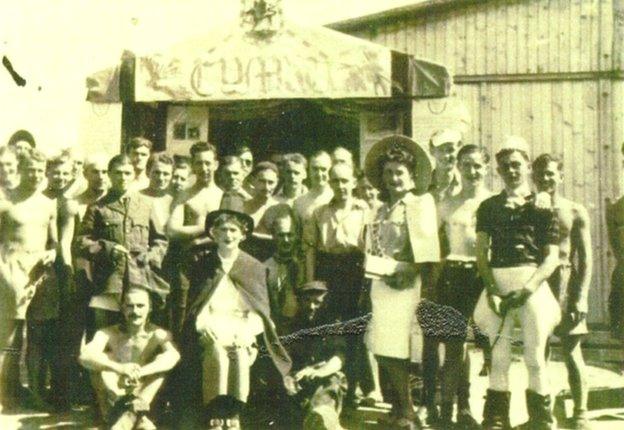 Jockey Club Gala Day at Stalag Luft VI POW Camp, 1943