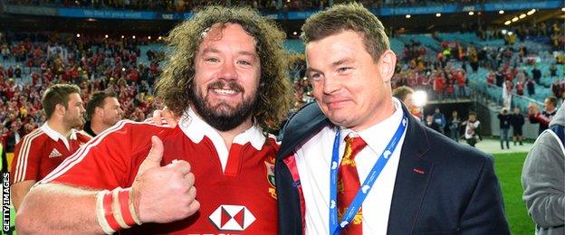 Adam Jones was a British and Irish Lions tourist in 2009 and 2013