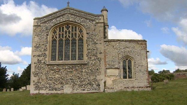 Dalham church, Suffolk