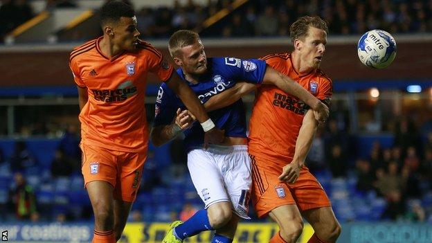 Birmingham City 2-2 Ipswich Town