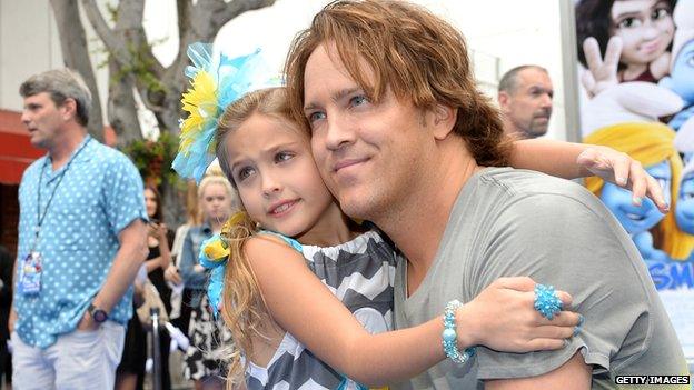 Dannielynn and Larry Birkhead