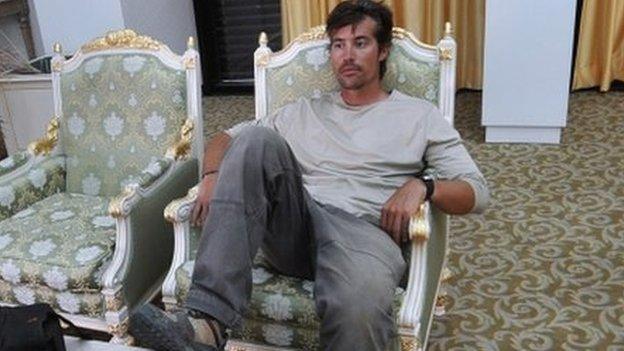 James Foley (file pic 2011) in Libya