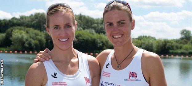 Helen Glover and Heather Stanning