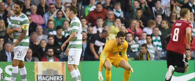 Celtic were well beaten by Legia Warsaw before being handed a reprieve