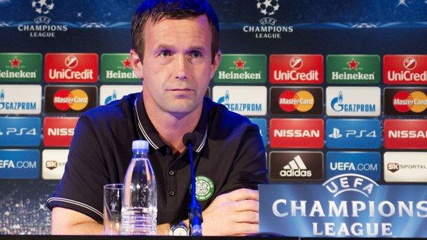 Celtic boss Ronny Deila