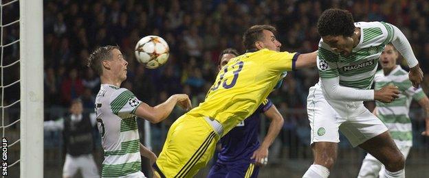 Stefan Johansen blocked a net-bound header from Virgil van Dijk