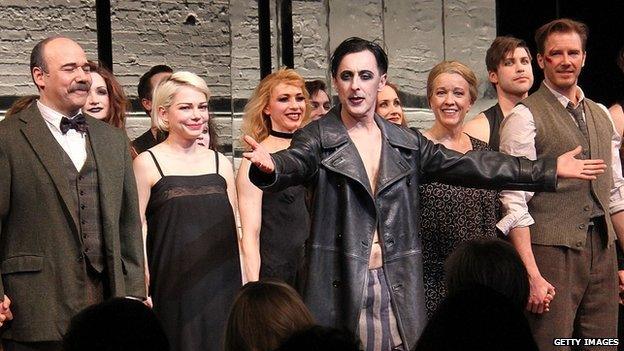 The cast of Cabaret