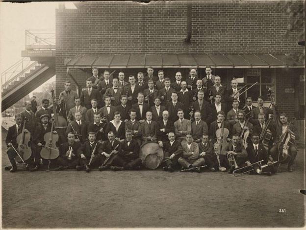 The Ruhleben orchestra