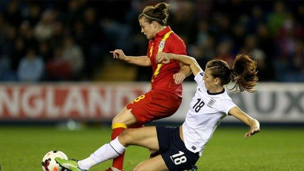 England Women beat Wales in their previous Group 6 encounter