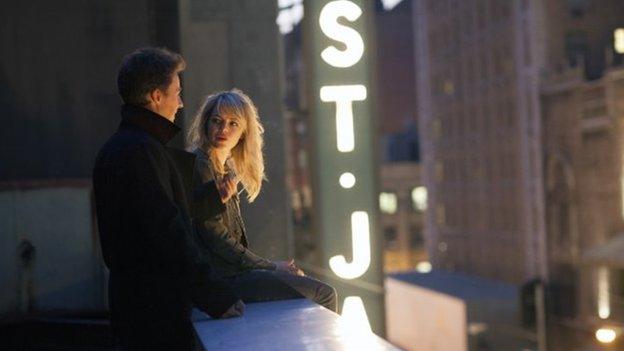 Edward Norton and Emma Stone in Birdman