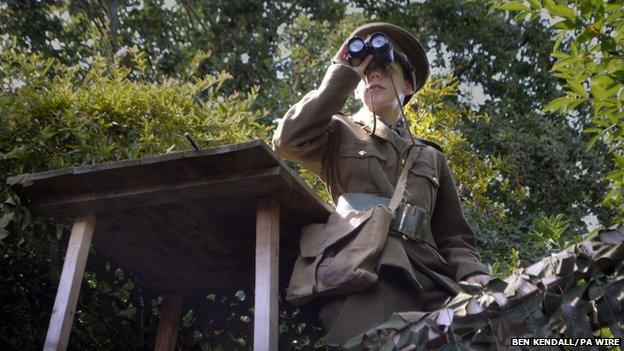 Ethan at look out post