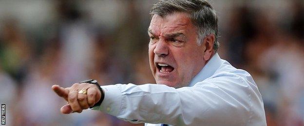 West Ham manager Sam Allardyce