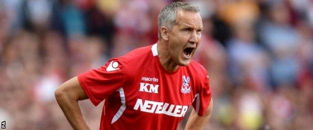 Crystal Palace caretaker manager Keith Millen