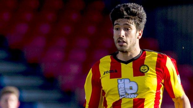 Gabriel Piccolo has left Firhill