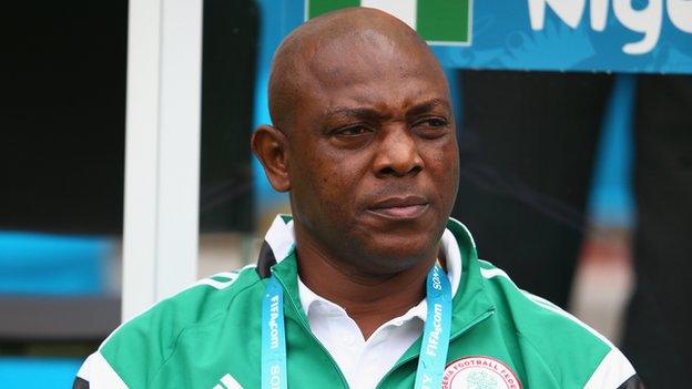 Coach Stephen Keshi