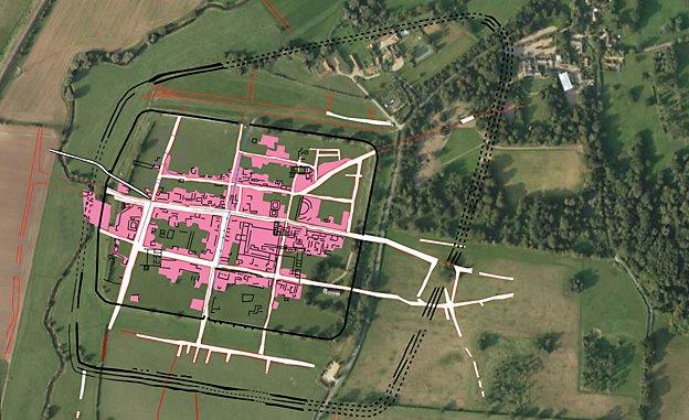 Crop-mark data derived from the National Mapping Programme