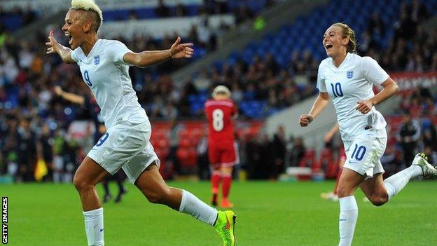 England women's football team