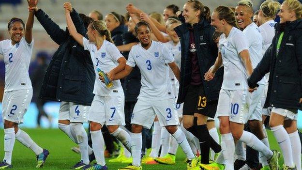 England women's football team