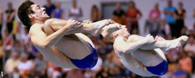 Chris Mears and Jack Laugher