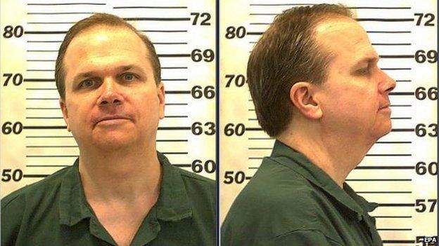 Mug shot of Mark Chapman taken in 2010