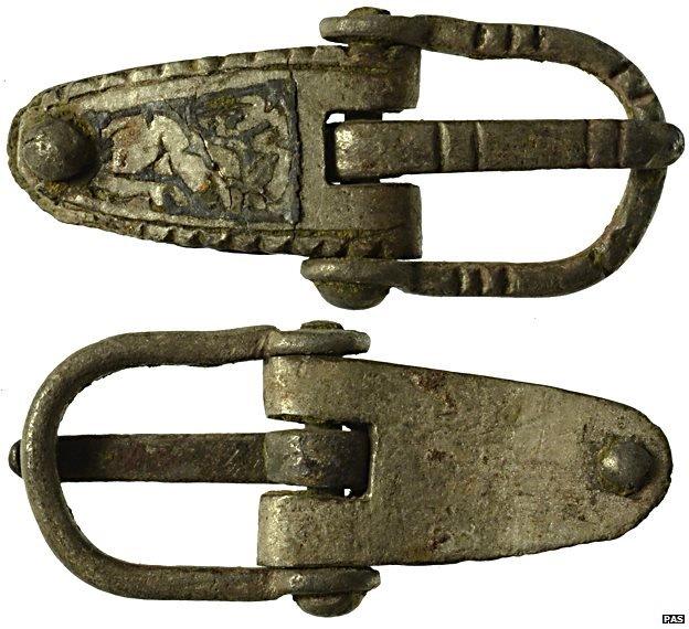 Silver buckle