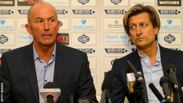 Tony Pulis and Steve Parish